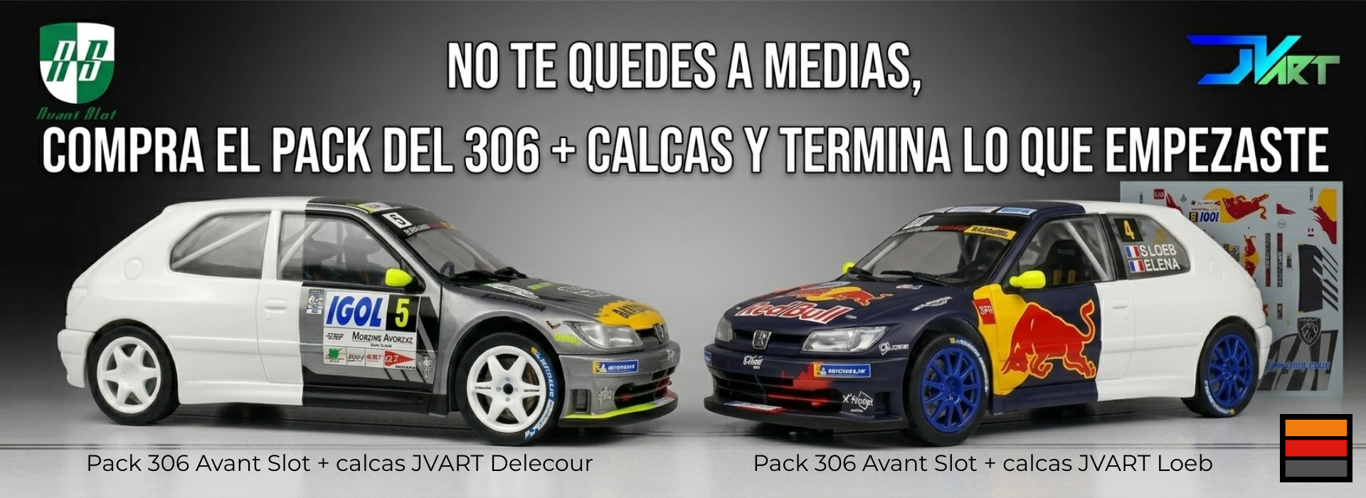 Pack kit 306 + calcas